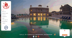 Desktop Screenshot of bhanwarsinghpalace.com